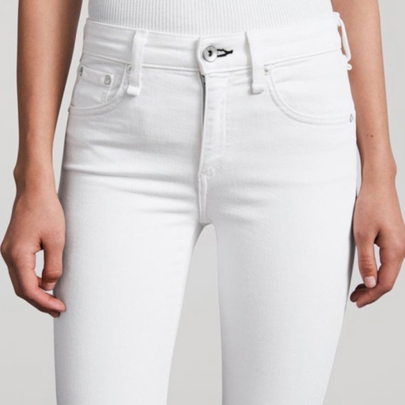 NWT $195 Rag & Bone Blanc Skinny Jeans Size 29 - Picture 4 of 14